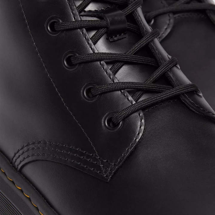 Dr. Martens Crewson Chukka Stivale Nero - Pelle Pull Up Leggero Uomoo