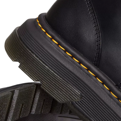 Dr. Martens Crewson Chukka Stivale Nero - Pelle Pull Up Leggero Uomoo