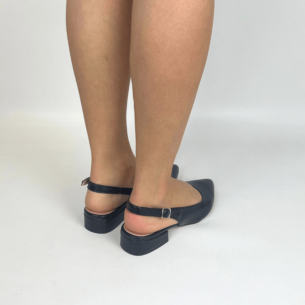 Morablu 3191 Sol Soft Nero Sandalo Basso Tacco 20