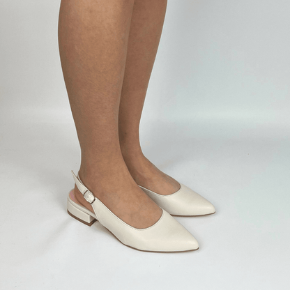 Morablu 3191 Sol Soft Panna Sandalo Basso Tacco 20