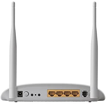 Tp-Link Td-W8961N Modem Router Adsl2+WLAN Wireless 300Mbps Access Point 4 Ports