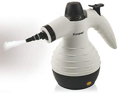 Kooper Dampfreiniger 350 ml 1050 W Weiß 9-in-1 + Zubehör