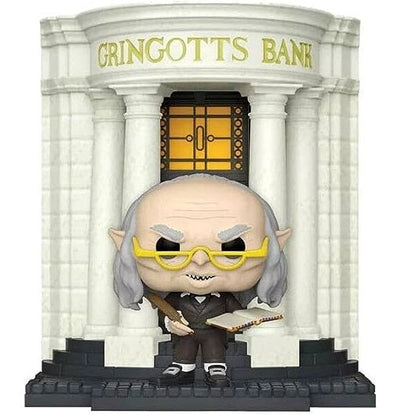 Funko Pop ! Deluxe Harry Potter (138) Gringotts Kopfgoblin mit Bank Special