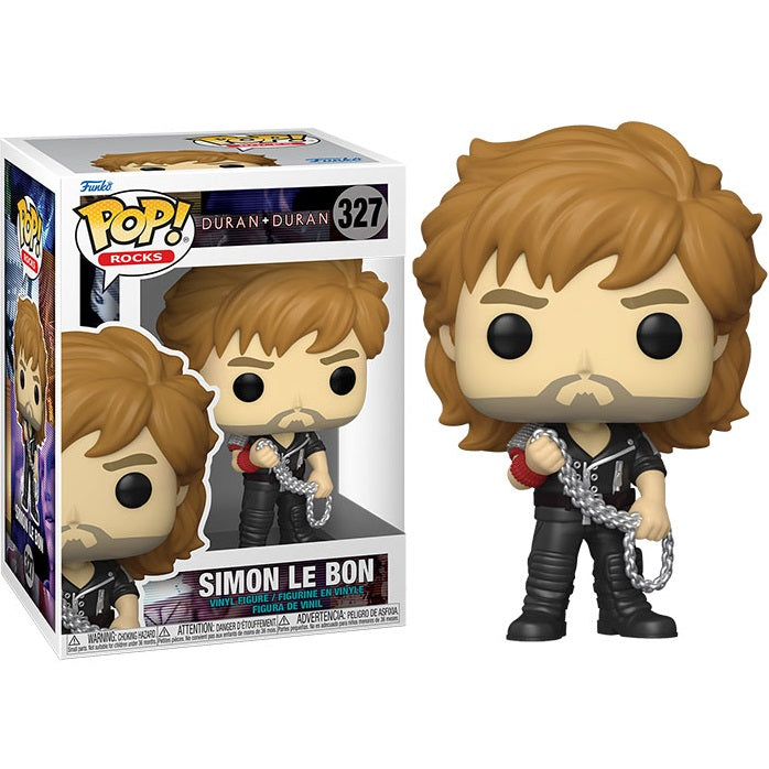 Funko Pop ! Rocks Duran Duran - (327) Simon Le Bon Vinyl Figure 9Cm Gruppo Rock