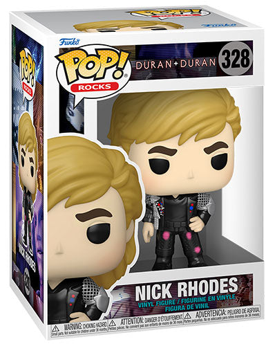 Funko Pop! Rocks Duran Duran - (328) Nick Rhodes Vinylfigur 9 cm Rockband