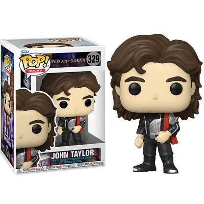 Funko Pop ! Rocks Duran Duran - (329) John Taylor Vinyl Figure 9Cm Gruppo Rock