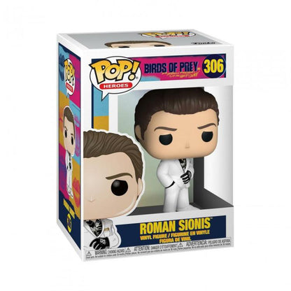 Funko Pop ! Heros - Brids Of Prey (306) Roman Sionis Vinyl Figure 9Cm Statuetta
