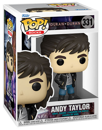 Funko Pop! Rocks Duran Duran - (331) Andy Taylor Wild Boys Vinyl Figur 9cm