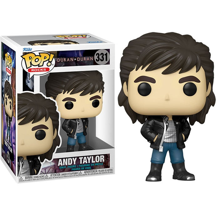 Funko Pop! Rocks Duran Duran - (331) Andy Taylor Wild Boys Vinyl Figur 9cm