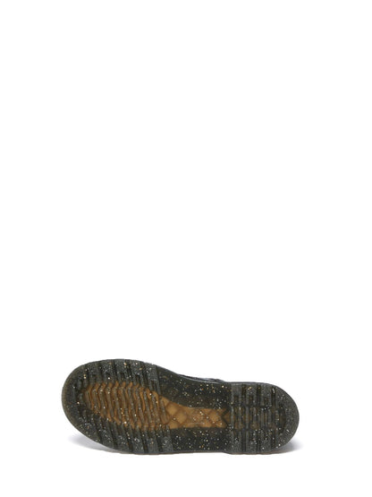 DR. MARTENS ANFIBI 1460 GLITTER Y NERO - ARGENTO