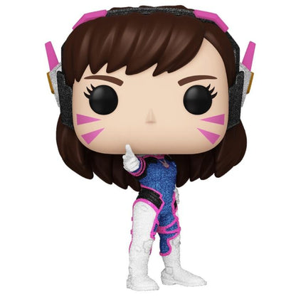 Funko Pop! Games - Overwatch (491) D.Va - Diamond Collection - Vinylfigur 9cm