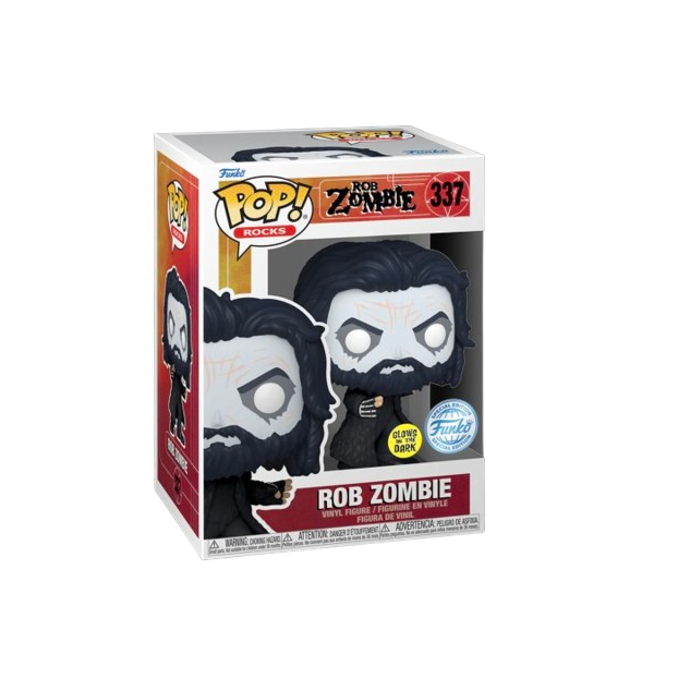 Funko Pop ! Rocks  Rob Zombie - (337) Rob Zombie Glows Special Edition Vinyl