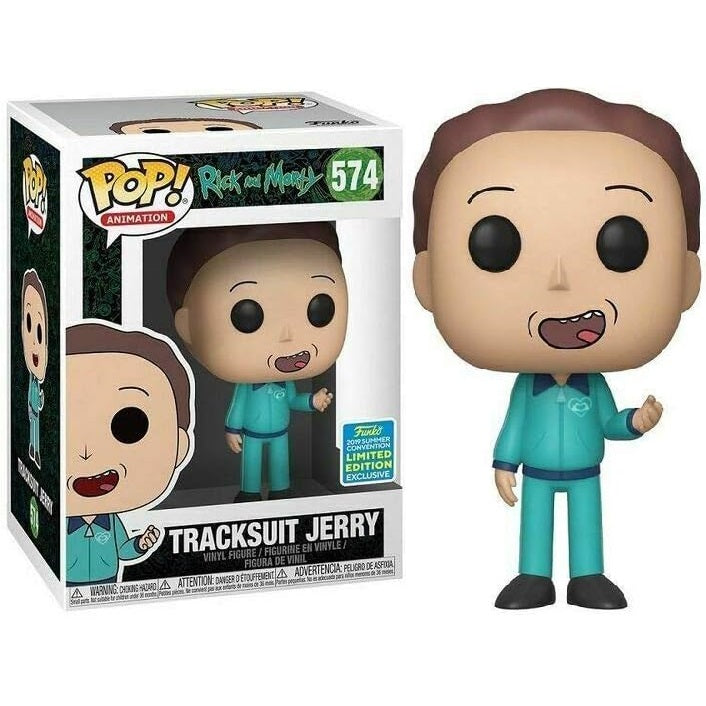 Funko Pop! Animation – Rick And Morty (574) Tracksuit Jerry Vinyl Figur 9cm