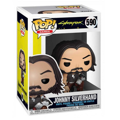 Funko Pop! Games - Cyberpunk 2077 - (590) Johnny Silverhand Vinyl Figur 9cm