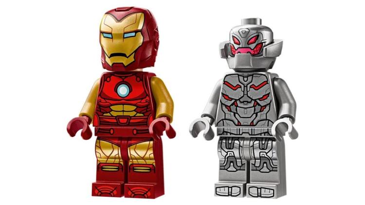 Lego - Marvel Avengers 76307 Iron Man Mech vs. Ultron - 6+ Bauspielzeug 101 Teile