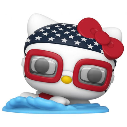Funko Pop! Hello Kitty Team USA - (34) Hello Kitty (Swimming) Sanrio Figur 9Cm