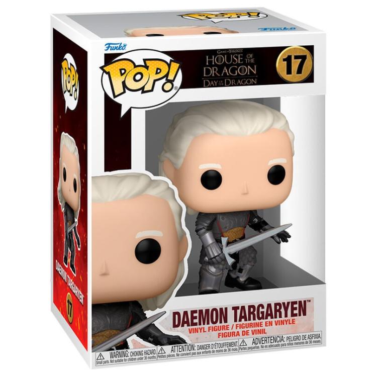 Funko Pop Tv ! House Of The Dragon S3 - (17) Daemon Targaryen Vinyl Figur 9Cm