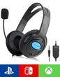 GAMING HEADSET FOR PLAYSTATION 4 MICROPHONE HEADPHONE GAME PS4 XBOX ONE PC CHAT GAME