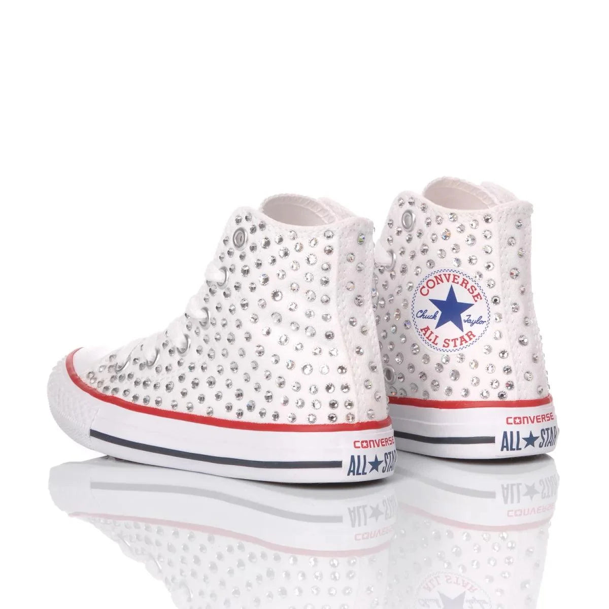 Converse Junior Swarovski Bianca