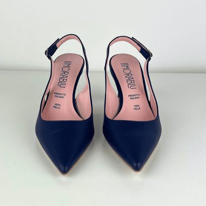 Morablu 3542 Sol Soft Blu Navy Chanel Tacco 70