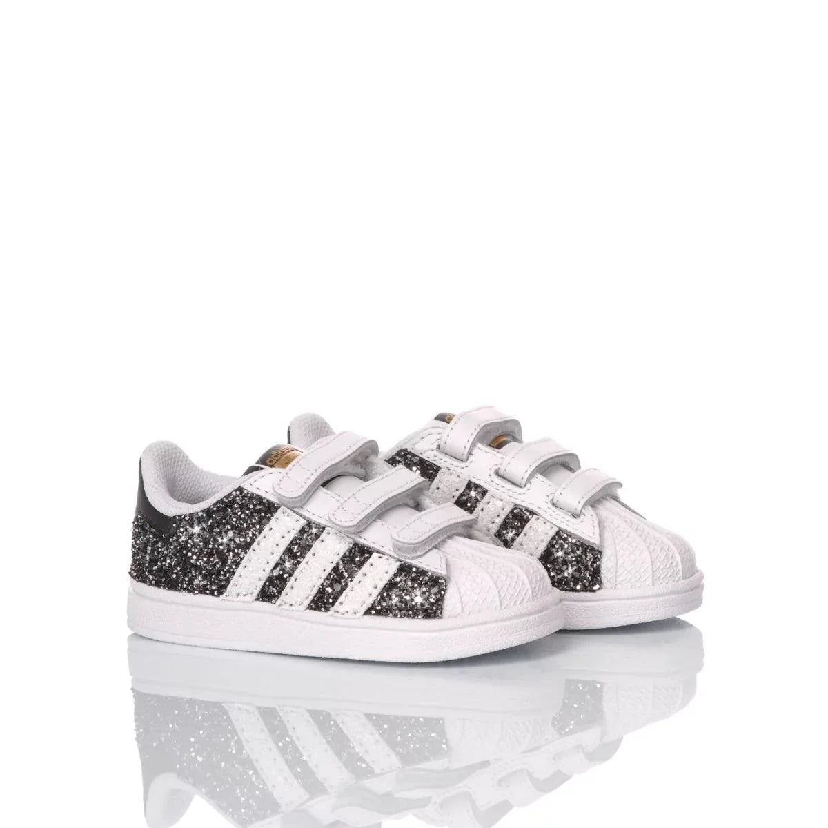 Adidas Superstar Baby Glitter Black