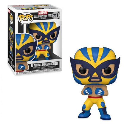 Funko Pop Marvel Lucha Libre 711 El Animal Indestructible Wolverine Figur Neu