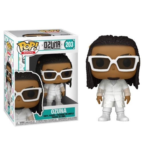 Funko Pop! Rocks - (203) Ozuna Reggaeton Figure Collectible Figurine 9cm