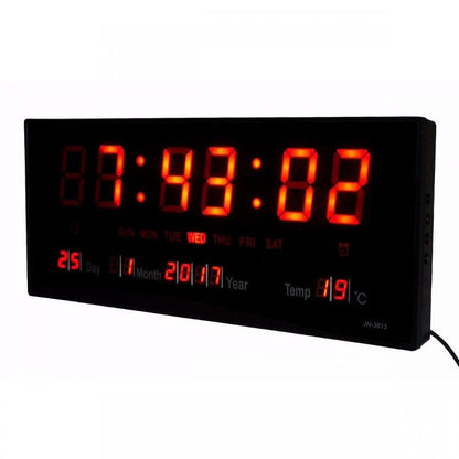 LED-Datumsanzeige Kalender Digitaldisplay Datum Temperatur Wanduhr Büro