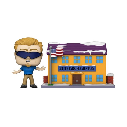 Funko Pop! Town South Park – (24) Elementary mit PC Principal Figur 25cm