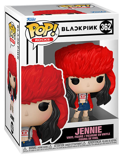 Funko Pop! Rocks Blackpink - (362) Jennie Figur Vinyl Rockmusik 9cm Neu