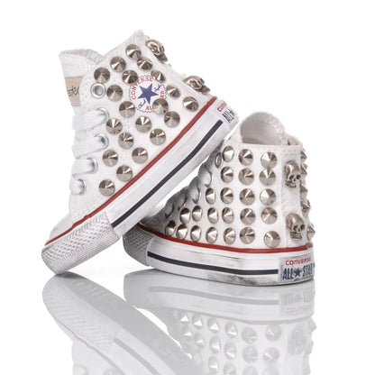 Converse Baby Borchia Bianca