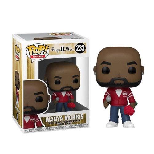 Funko Pop! Rocks - Boyz II Men Wanya Morris (233) Vinyl Figur Soul R&B Musik