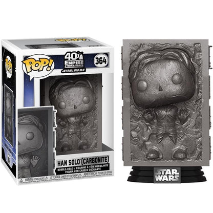 Funko Pop! Star Wars Striker 40. (364) Han Solo (Carbonit) Vinylfigur 9 cm
