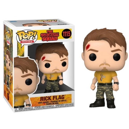 Funko Pop Rick Flag 1115 - Suicide Squad Dc Comics Vinyl Netflix Statuetta Nuovo