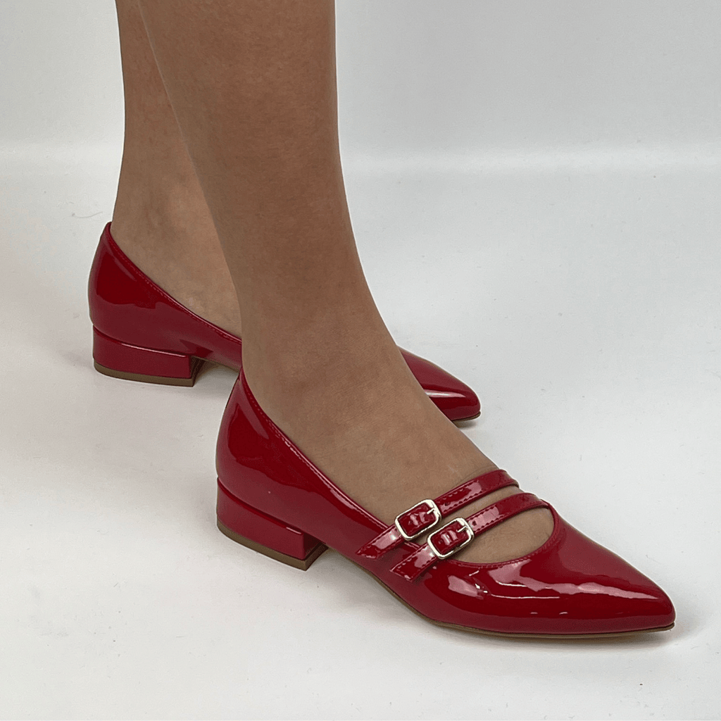 MORABLU 3664 Vernice Rossa Tacco 30