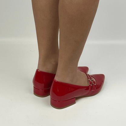 MORABLU 3664 Vernice Rossa Tacco 30