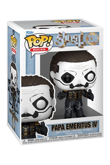 Funko Pop ! Rocks Ghost - (336) Papa Emeritus IV Vinylfigur 9 cm Rock Auf Lager