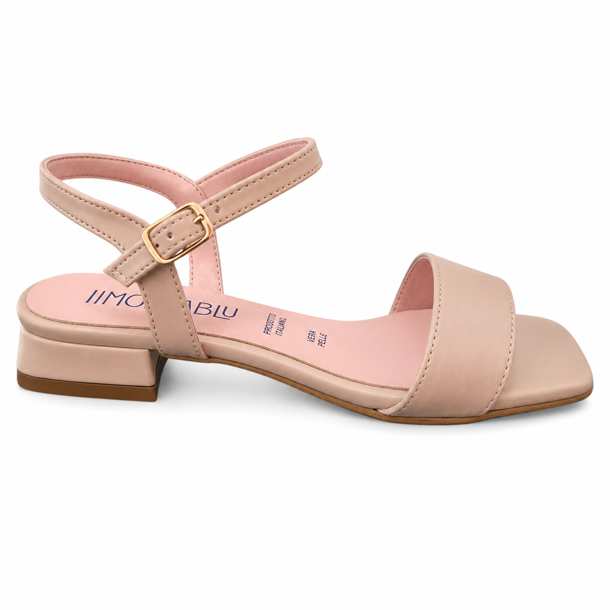 Morablu 3717 Sol Soft Nude Sandalo Basso Tacco 10