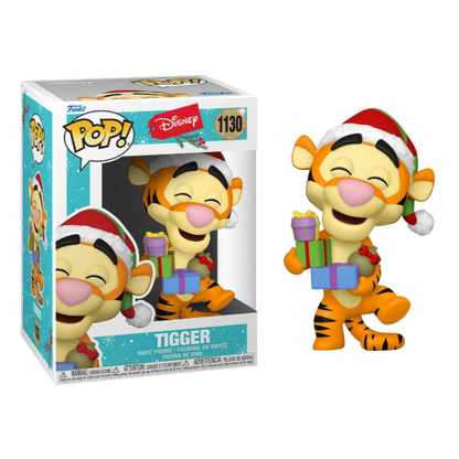 Funko Pop Disney 1130 Tigger Vinyl Holiday Bobble Head Figur 21 Verfügbar PVC