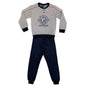 Pigiama serafino invernale maniche lunghe cotone Navigare lungo bambino 3802