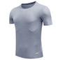 Men's jogging shirt, men's breathable gym shirt