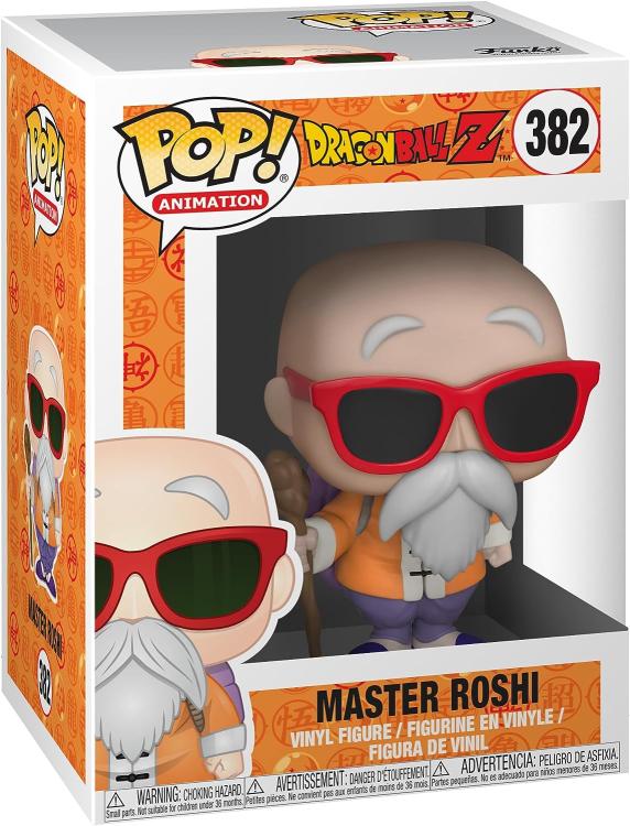Funko Pop! Dragon Ball Z – (382) Master Roshi Vinyl Figur Maestro Muten 9cm