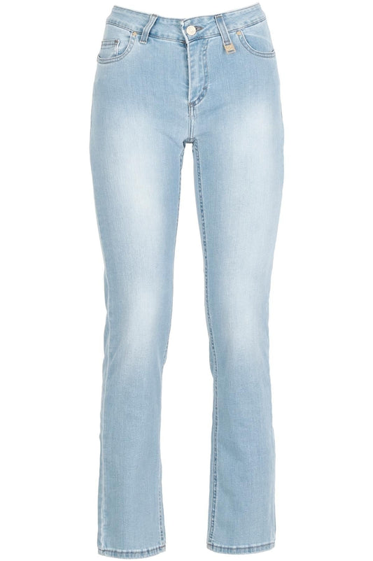 CafèNoir Pantalone Denim Slim da donna C7JJ3060 B030 light sky