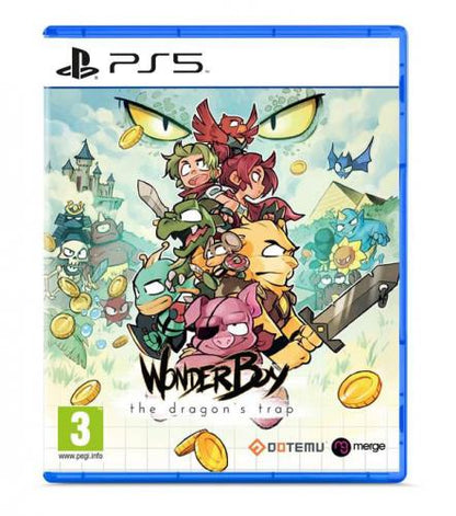 Wonder Boy: The Dragon's Trap PS5 PlayStation 5 Spiel Versiegelt EU