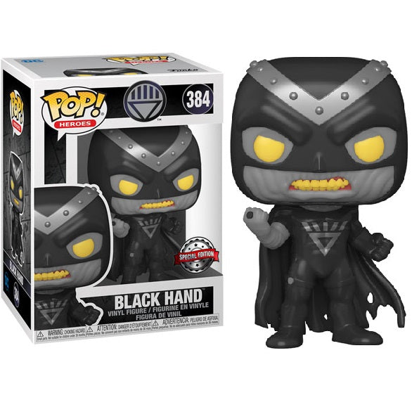 Funko Pop! Heroes - DC Comics - (384) Black Lantern - Exm Vinylfigur 9cm