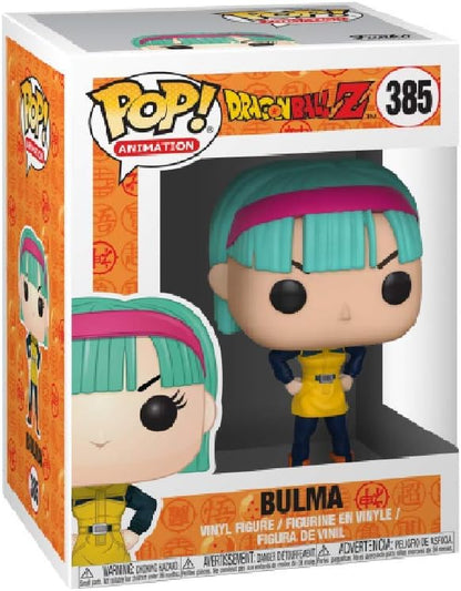 Funko Pop! Animation Dragon Ball Z – (385) Bulma Vinyl-Figur 9 cm Anime Manga