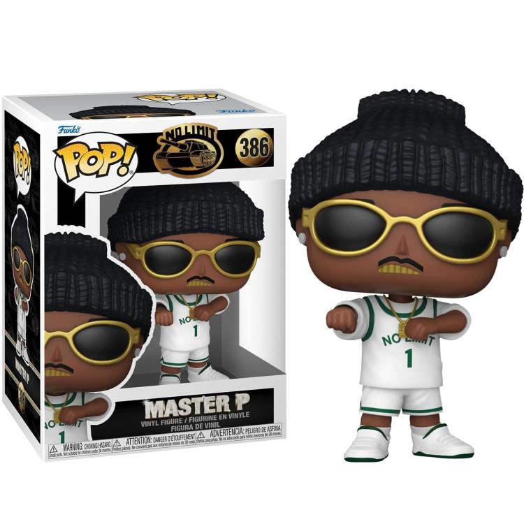 Funko Pop! Rocks - (386) Master P No Limit Figur Vinyl Live Musik 9cm Rock