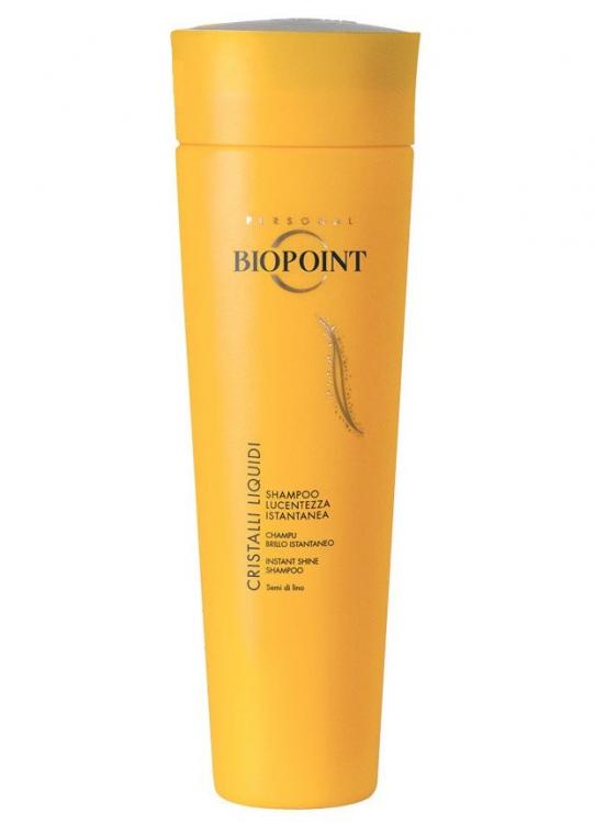 BIOPOINT PROFESSIONAL SHAMPOO FLÜSSIGE KRISTALLE 200ML MIT LEINSAMEN FEUCHTIGKEITSSPENDEND
