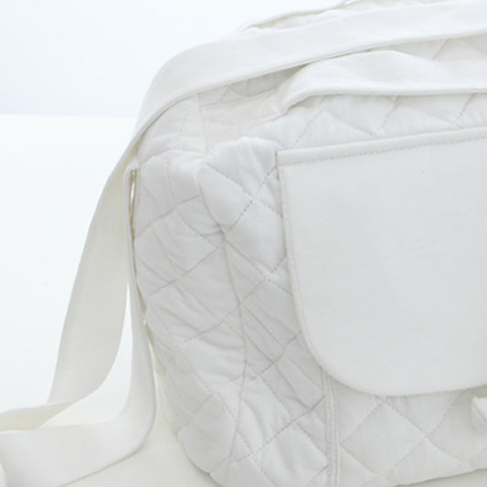 Borsa Mamma bianca Tato in tessuto