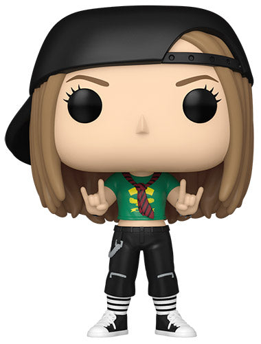Funko Pop ! Rocks  Avril Lavigne (390) Avril Lavigne Sk8Er Boi Vinyl Figure 9Cm